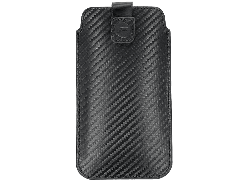 JAMCOVER Uni Carbon look #12, Holster, Apple, Samsung, Xiaomi, iPhone 12 Pro Max, iPhone 13 Pro Max, Galaxy A52, Galaxy A52 5G, Galaxy A52s 5G, A71, Redmi Note 10, Redmi Note 10S,, Schwarz
