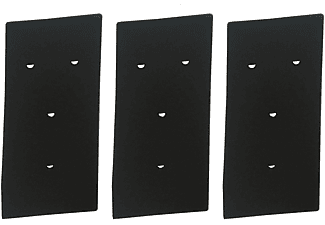 COMEDES 3 tlg. Sparset Sockelfilter einsetzbar statt Whirlpool, Bauknecht  481010716911, 8015250474909 Filter für Wäschetrockner (23,0 cm)