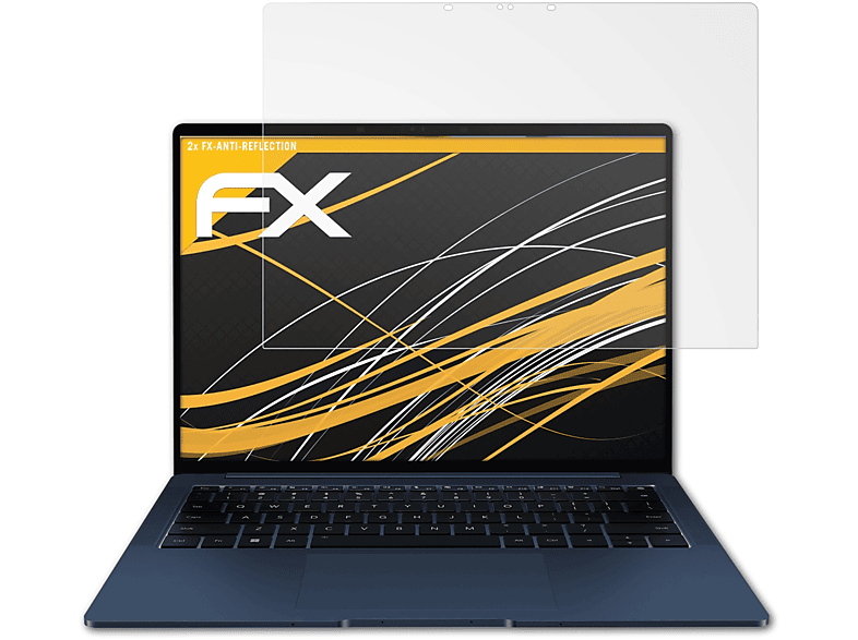 14) View FX-Antireflex Honor Displayschutz(für MagicBook 2x ATFOLIX