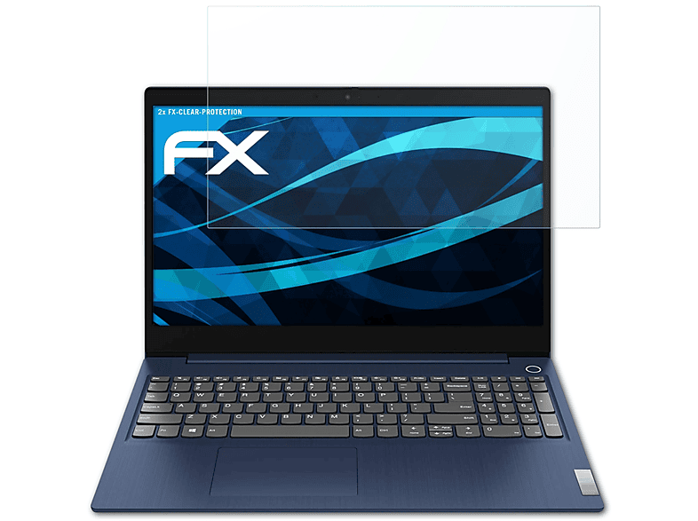 ATFOLIX 2x FX-Clear Displayschutz(für Lenovo IdeaPad 3 (15,6 Inch))