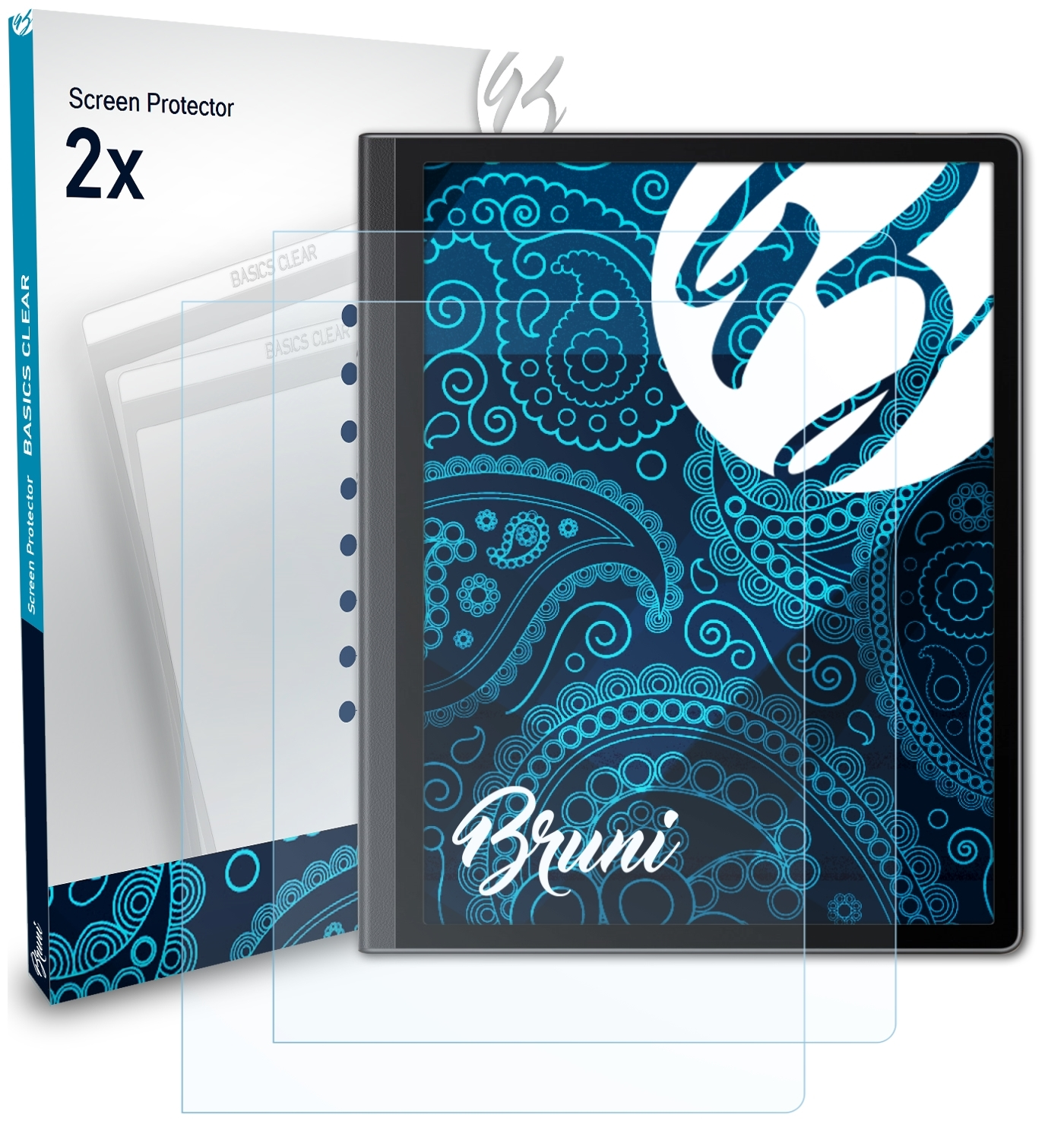 Basics-Clear Huawei BRUNI MatePad Schutzfolie(für Paper) 2x