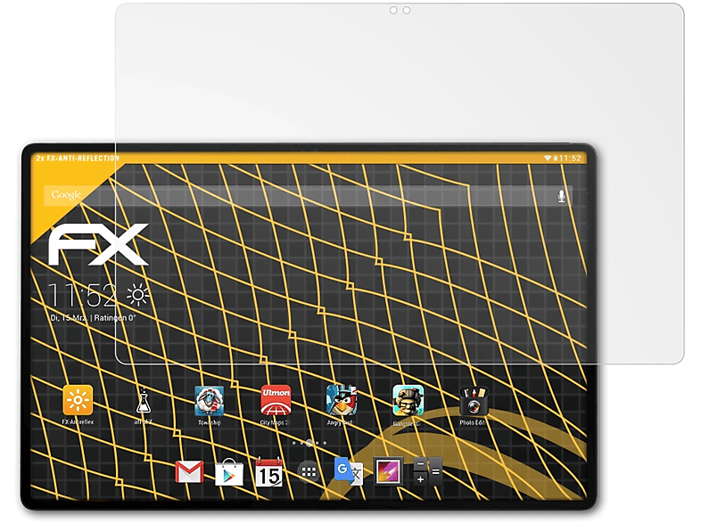 2x FX-Antireflex S8 Ultra) Tab Galaxy ATFOLIX Samsung Displayschutz(für