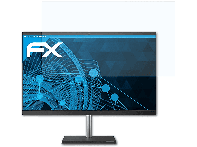 ATFOLIX FX-Clear Displayschutz(für Lenovo ThinkCentre V50a) | Monitor Displayschutz