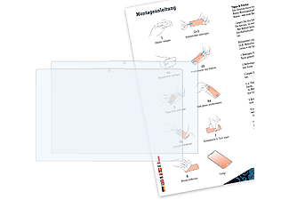 BRUNI 2x Basics-Clear Schutzfolie(für Lenovo ThinkBook 14s Yoga (14 Inch))