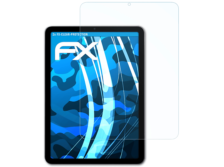 ATFOLIX 2x FX-Clear Displayschutz(für Apple iPad Air (2022))
