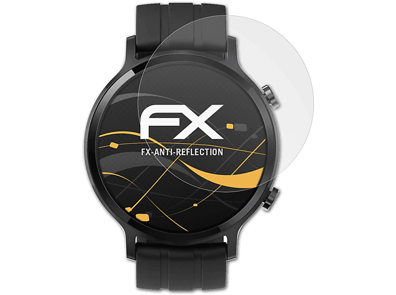 Watch Displayschutz(für ATFOLIX FX-Antireflex Realme S) 3x