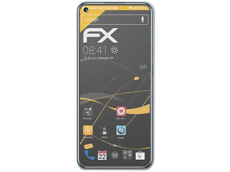 ATFOLIX 3x FX-Antireflex Displayschutz(für Realme V25)