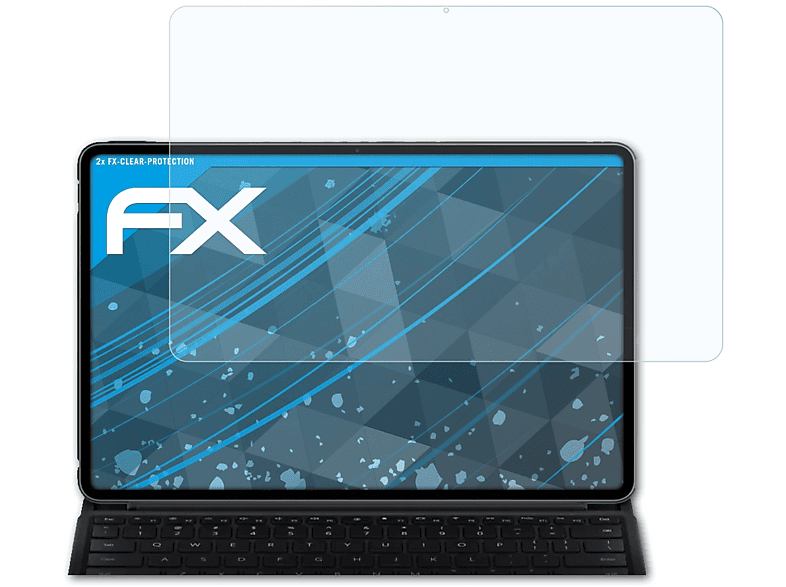 ATFOLIX 2x E FX-Clear Displayschutz(für Huawei (2021)) MateBook