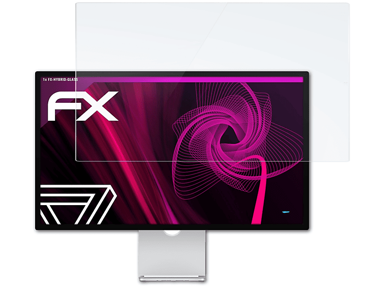 FX-Hybrid-Glass Display) Studio Apple Schutzglas(für ATFOLIX