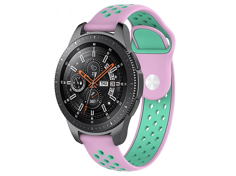 CASEONLINE EBN, Smartband, Samsung, Galaxy Pink/Minze Watch 46mm