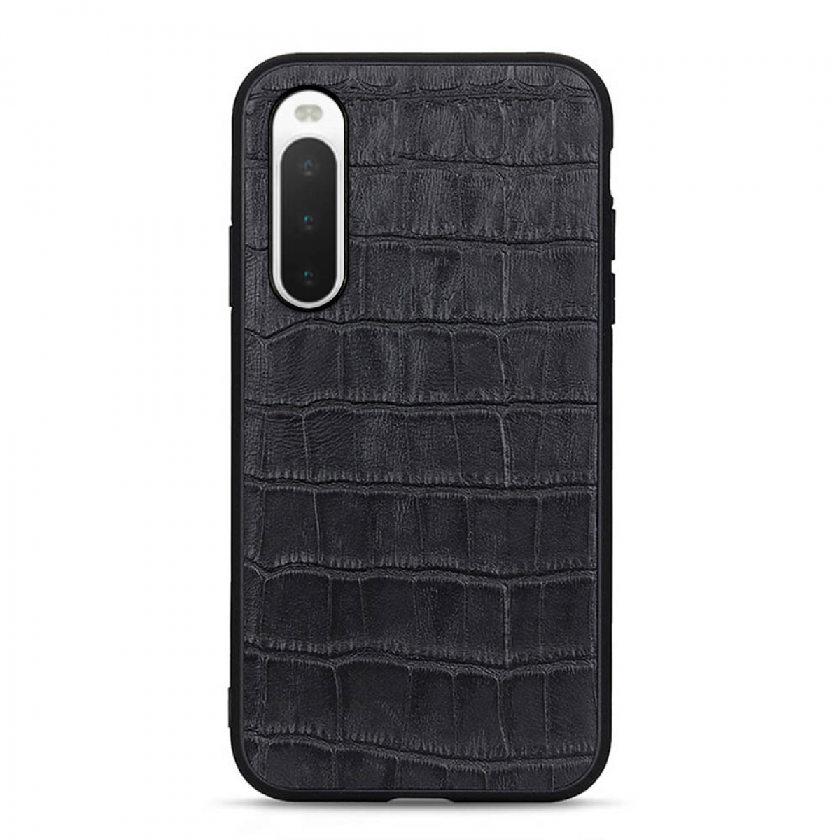 CASEONLINE Crocodile, Backcover, Sony, Xperia Schwarz 5 IV