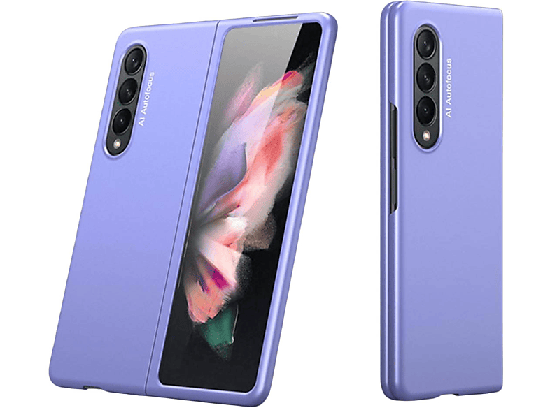 CASEONLINE CA-SE22, Backcover, Samsung, Galaxy Z Fold 3, Violett