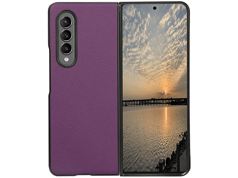 Violett Samsung, Galaxy CA-SE22, Z Fold Backcover, 3, CASEONLINE