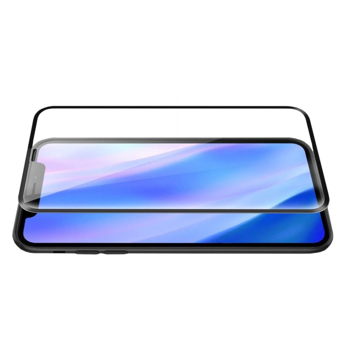 CASEONLINE 5D Schutzglas(für Apple Max) iPhone Pro 11