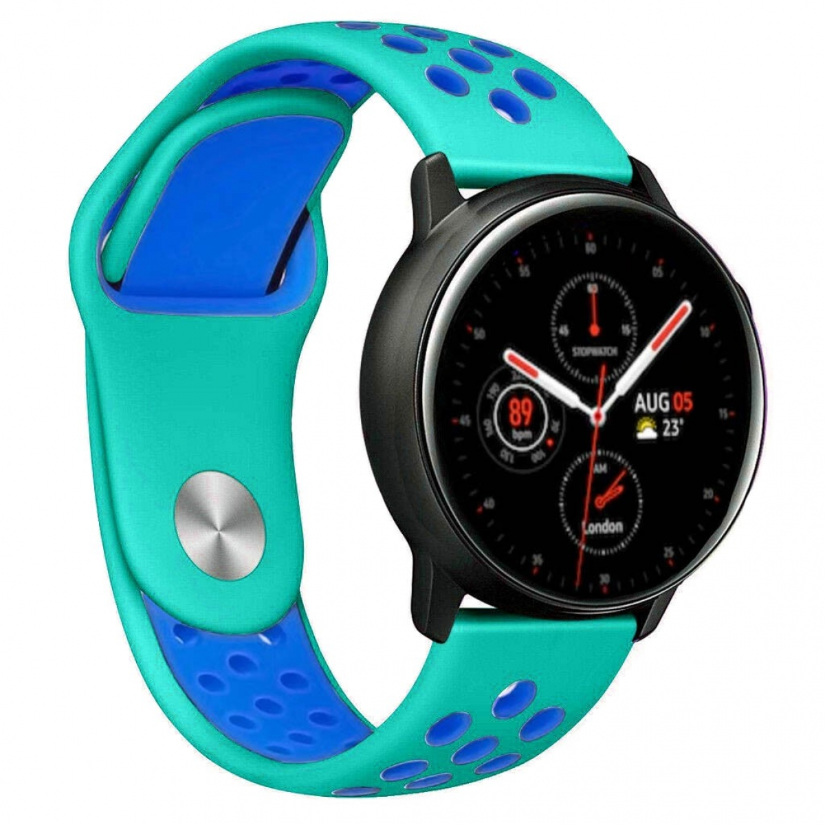 Minze/Blau EBN, 2, CASEONLINE Smartband, Watch Galaxy Active Samsung,