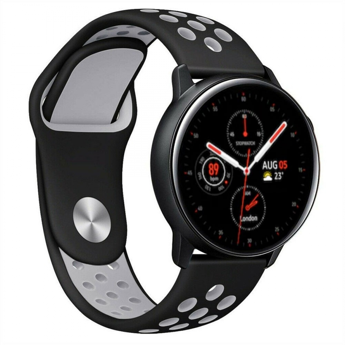 Active EBN, Schwarzgrau Galaxy Watch Samsung, 2, Smartband, CASEONLINE