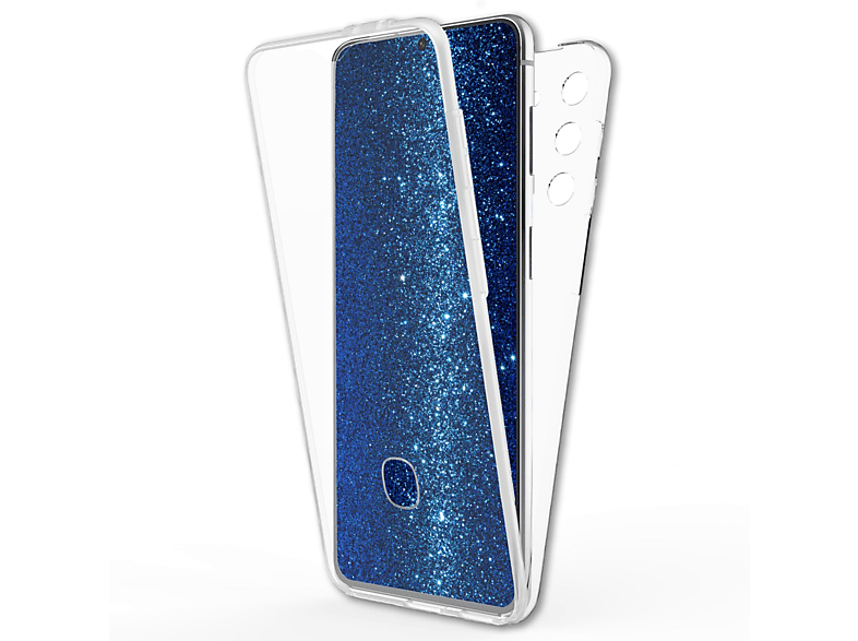 NALIA Klare 360 Grad Hülle, Cover, S22, Galaxy Transparent Samsung, Full