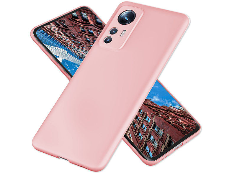 NALIA Extra Xiaomi, Pink Hülle, Dünne 12, Backcover