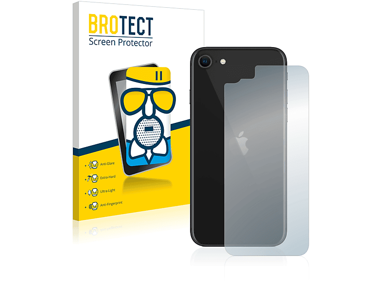 BROTECT Airglass matte Schutzfolie(für Apple iPhone SE 2 2020)