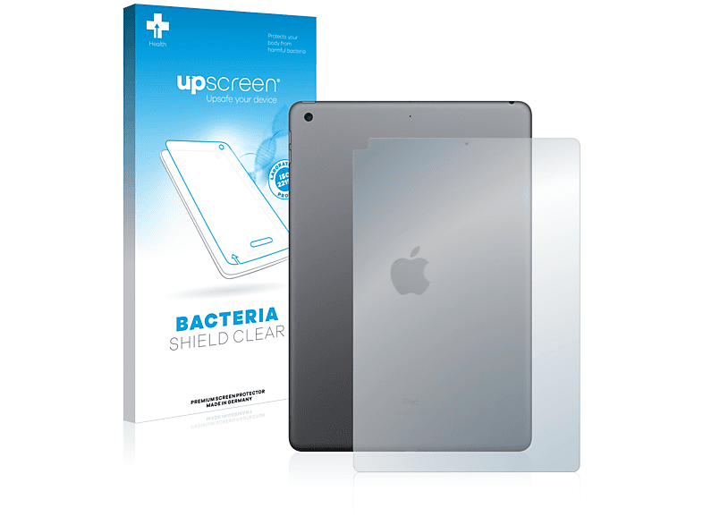 UPSCREEN antibakteriell klare Schutzfolie(für Apple iPad 10.2\
