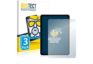 BROTECT 3x Airglass matte Schutzfolie(für Apple iPad Air 4 WiFi 2020 (4. Gen.))