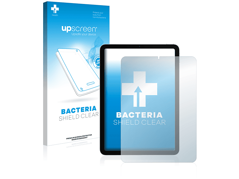 UPSCREEN antibakteriell klare iPad Air Apple Cellular Schutzfolie(für WiFi 2020 (4. Gen.)) 4