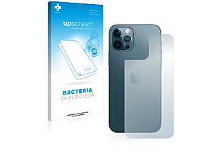 UPSCREEN antibakteriell klare Schutzfolie(für Apple iPhone 12 Pro (Rückseite))