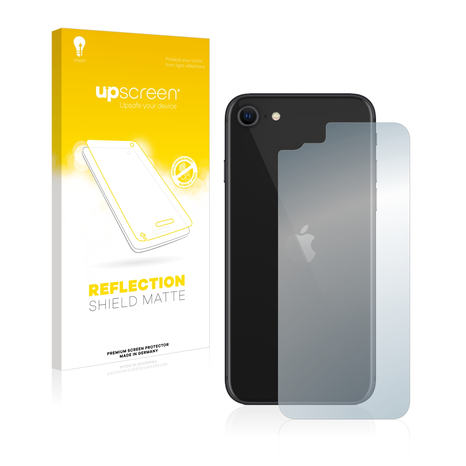 UPSCREEN entspiegelt matte Schutzfolie(für Apple SE 2020) 2 iPhone