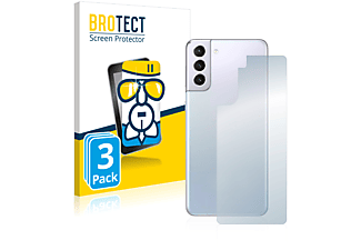 BROTECT 3x Airglass klare Schutzfolie(für Samsung Galaxy S21 5G (Rückseite))