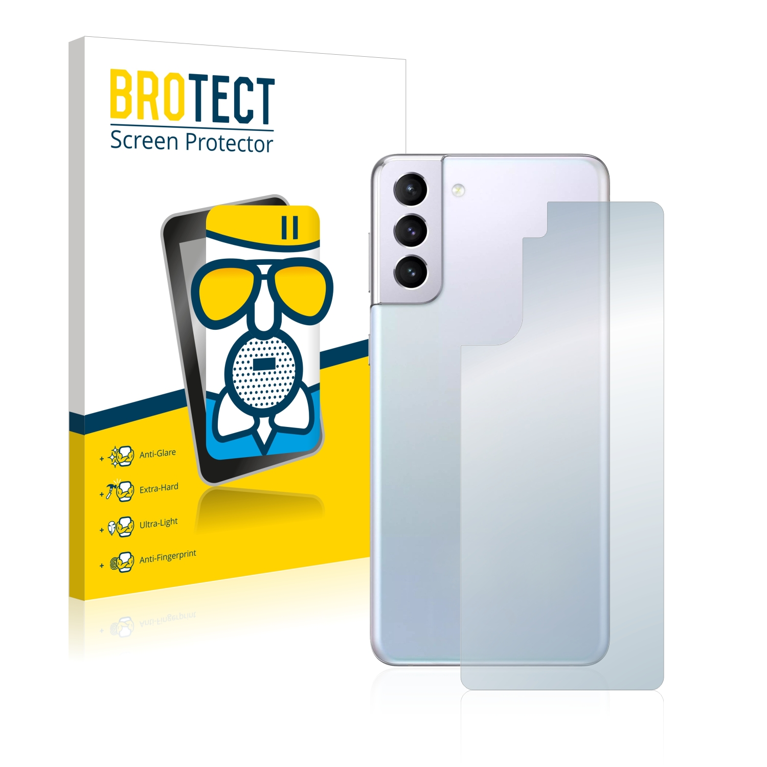 BROTECT Airglass matte S21 Galaxy Schutzfolie(für Samsung 5G)