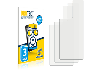 BROTECT 3x Airglass klare Schutzfolie(für Samsung Galaxy S20 Ultra (Rückseite))
