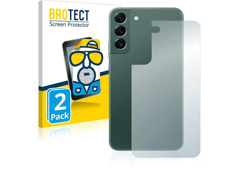 BROTECT 2x matte Schutzfolie(für Samsung Galaxy S22 Plus 5G)