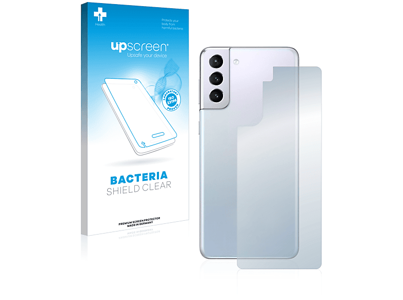 UPSCREEN antibakteriell klare Samsung 5G) Schutzfolie(für Galaxy S21