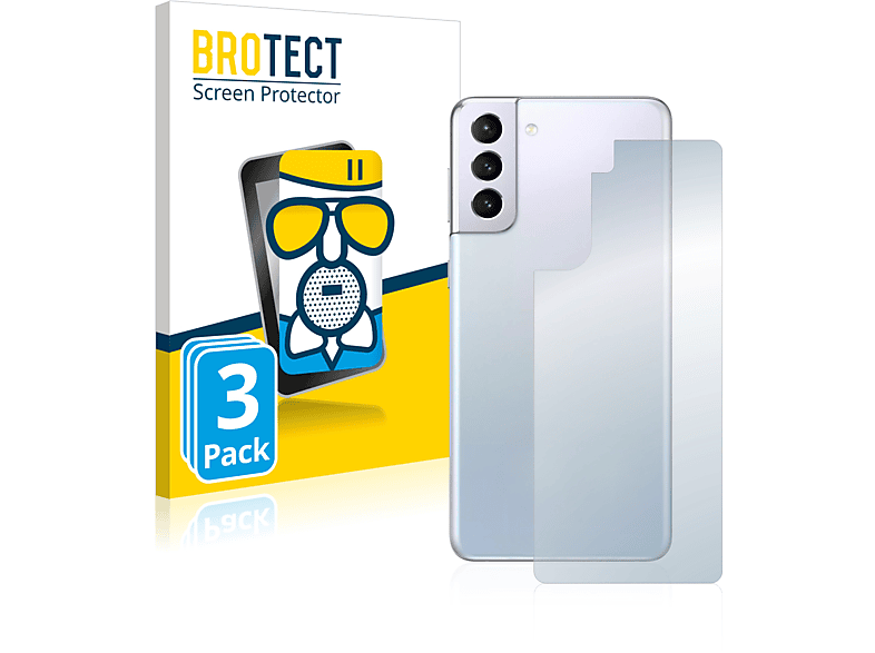 BROTECT 3x Airglass matte Schutzfolie(für Samsung Galaxy S21)