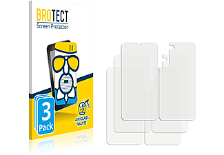 BROTECT 3x Airglass matte Schutzfolie(für Samsung Galaxy S22 Plus 5G (Display+Rückseite))