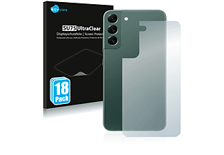 SAVVIES 18x klare Schutzfolie(für Samsung Galaxy S22 Plus 5G (Rückseite))