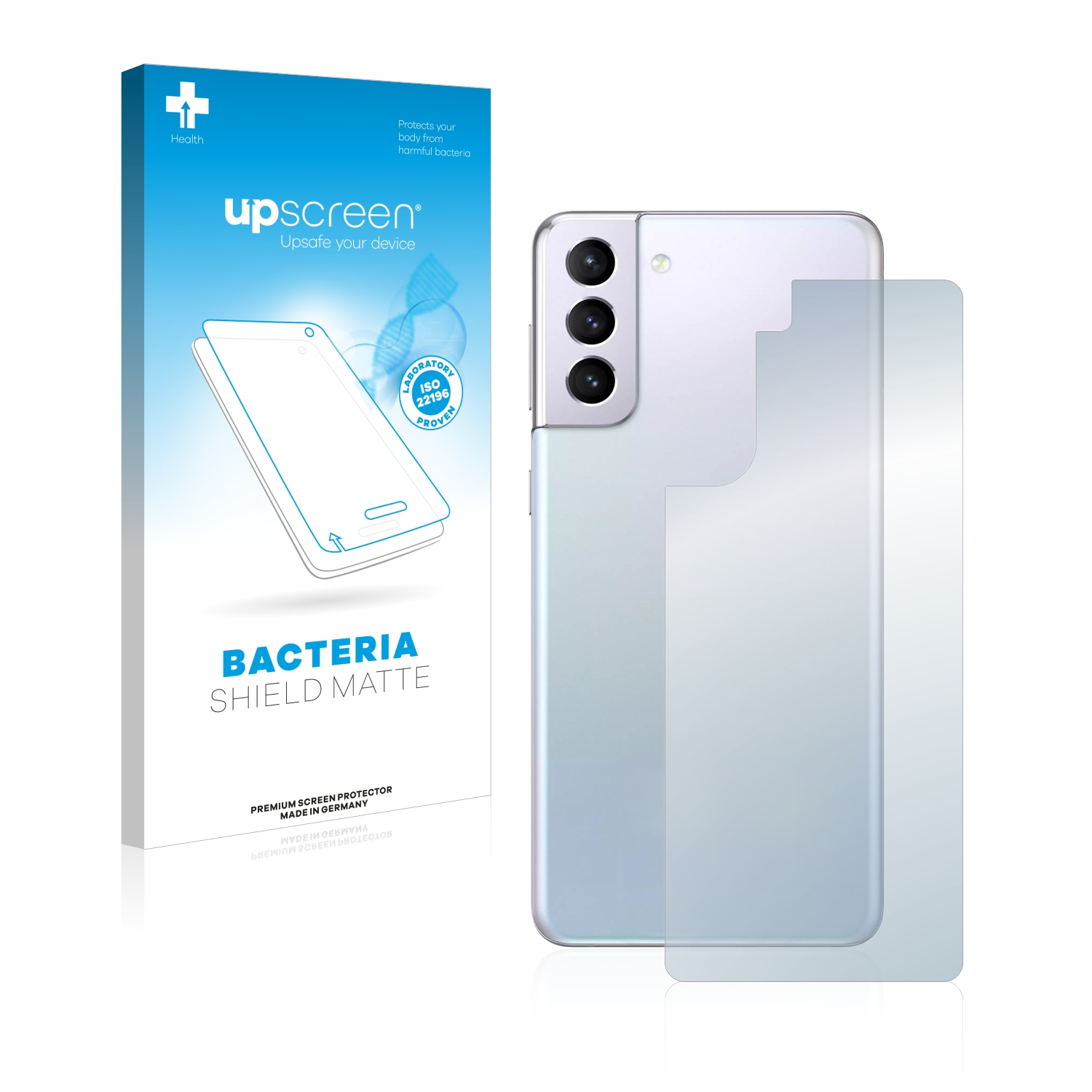 Galaxy Samsung antibakteriell entspiegelt UPSCREEN matte S21) Schutzfolie(für