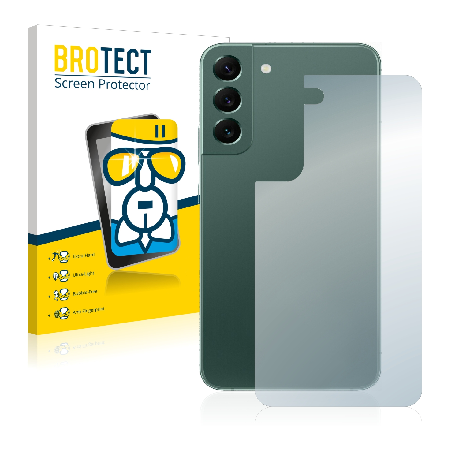 BROTECT Airglass Schutzfolie(für 5G) S22 Plus klare Samsung Galaxy