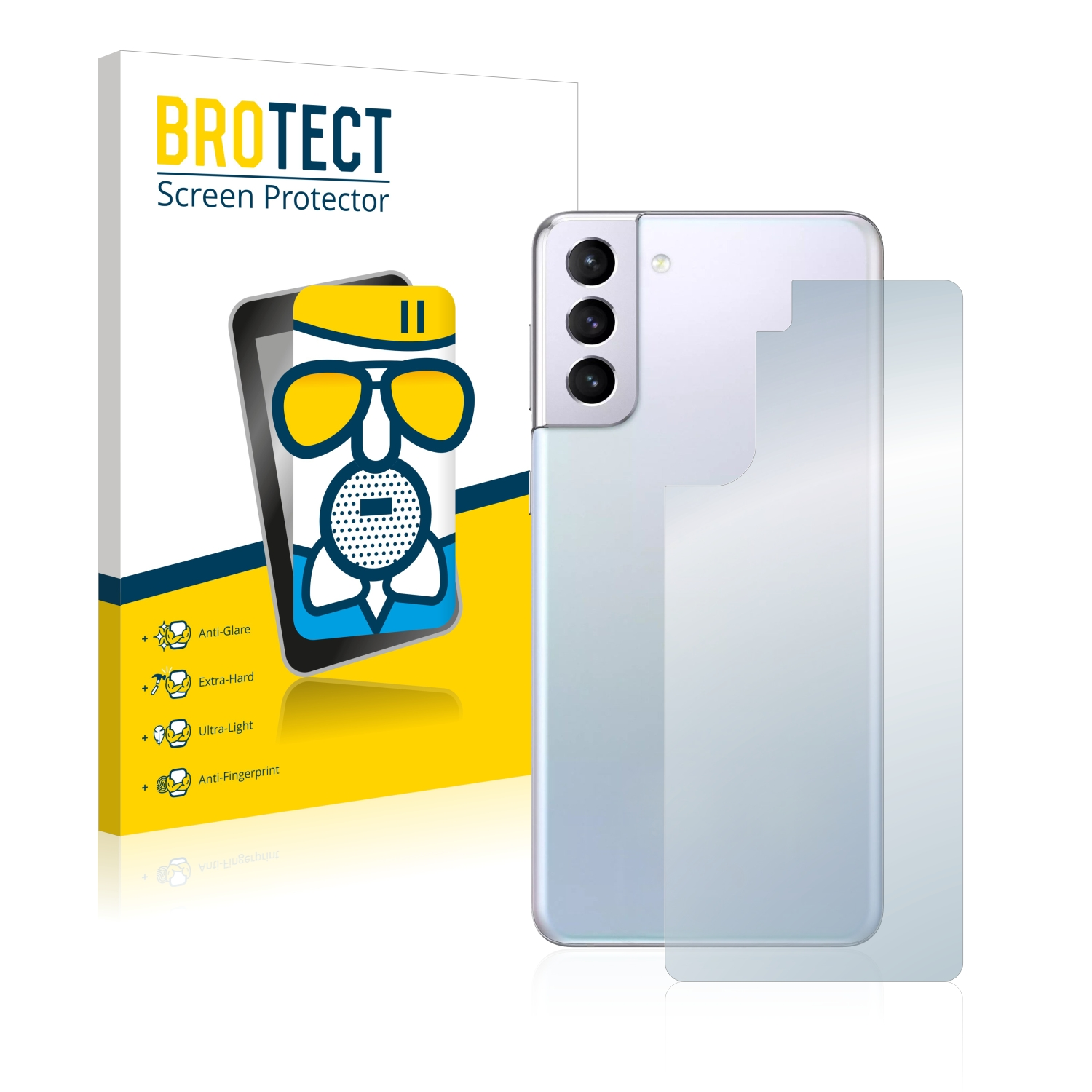 BROTECT Airglass matte Schutzfolie(für Samsung Galaxy S21)