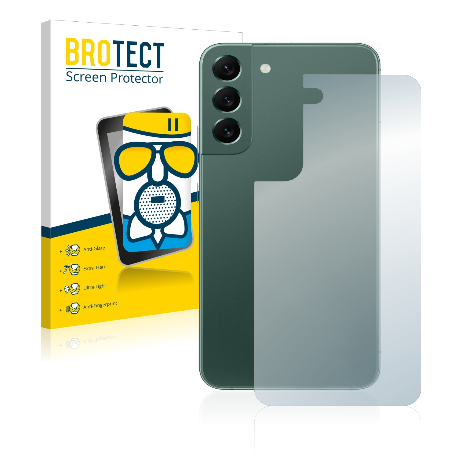 BROTECT Airglass matte Schutzfolie(für Samsung Plus 5G) S22 Galaxy