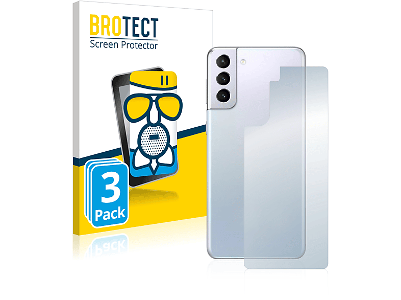 BROTECT matte S21 Galaxy Samsung 3x Airglass 5G) Schutzfolie(für