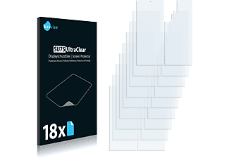 SAVVIES 18x klare Schutzfolie(für Samsung Galaxy S22 Ultra 5G (Vorder + Rückseite))