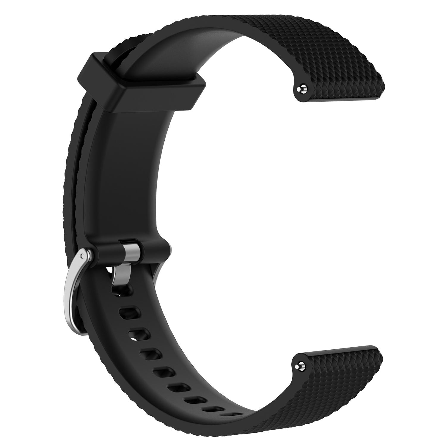 Armband Garmin Forerunner Armband, 245/245M Silikon, INF 245/245M, Forerunner Garmin, schwarz