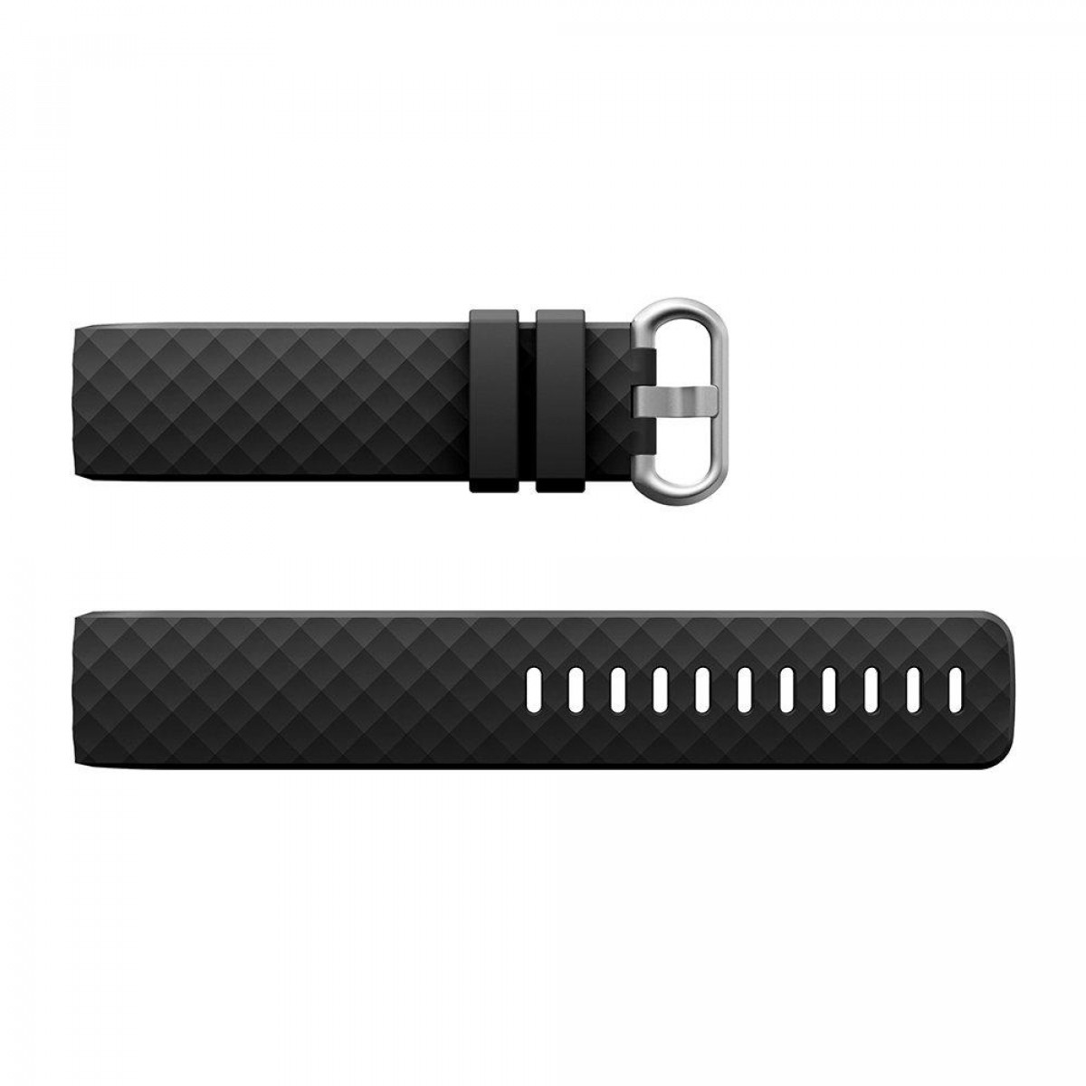 INF Fitbit Charge (S), Fitbit, Charge Schwarz 3/4 Ersatzarmband, Charge Schwarz 3/ Armband Silikon 4
