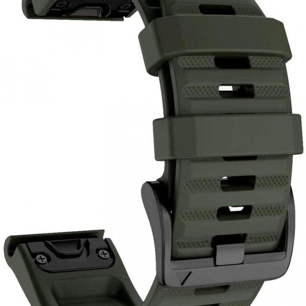 INF Armband für Garmin Des, D2 Fenix, 6X Army 5X Plus/ Charlie/ 5X/ Pro/ Green Garmin, 3HR/ Fenix Uhren 6X/ armband