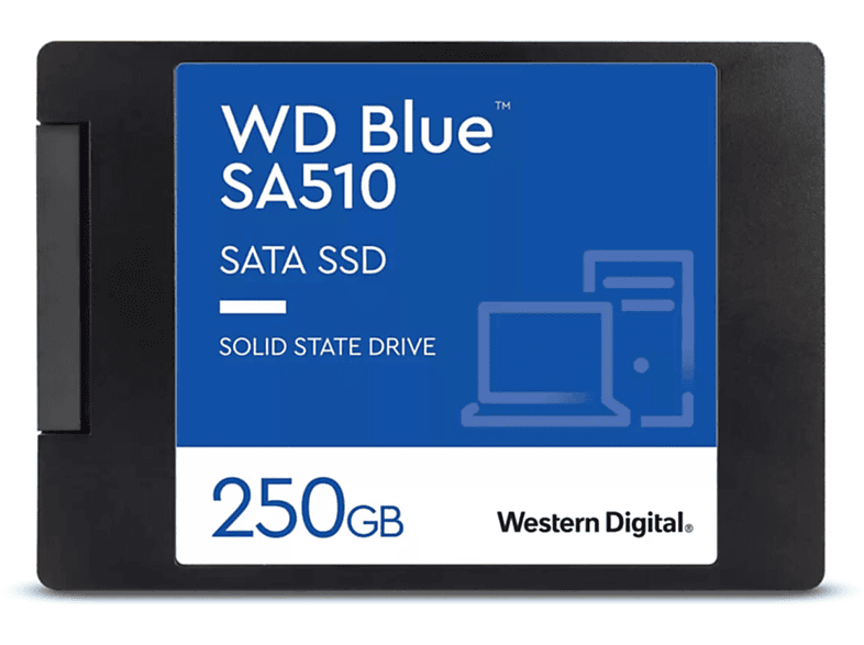 intern DIGITAL WESTERN GB, Zoll, SSD, 2,5 SA510, 250
