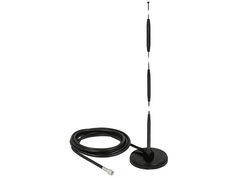 DELOCK 12432 Antenne, Schwarz