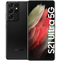 SAMSUNG REFURBISHED (*) G998B Galaxy S21 Ultra 5G 256 GB phantom schwarz Dual SIM