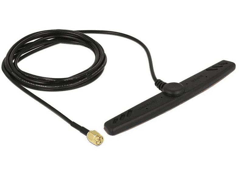 DELOCK 89494 Antenne, Schwarz