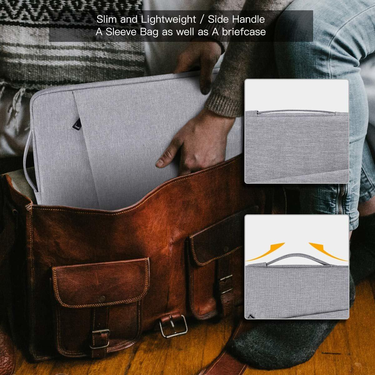 Laptoptasche für Canvas, Grau Laptoptasche Canvas Universal INF Sleeve Zoll 13.3